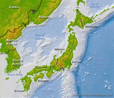 Japan Geography .